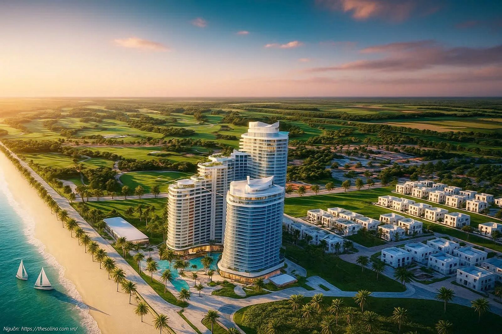 Phối Cảnh Tổng Thể Dự án Căn Hộ Solina Vũng Tàu