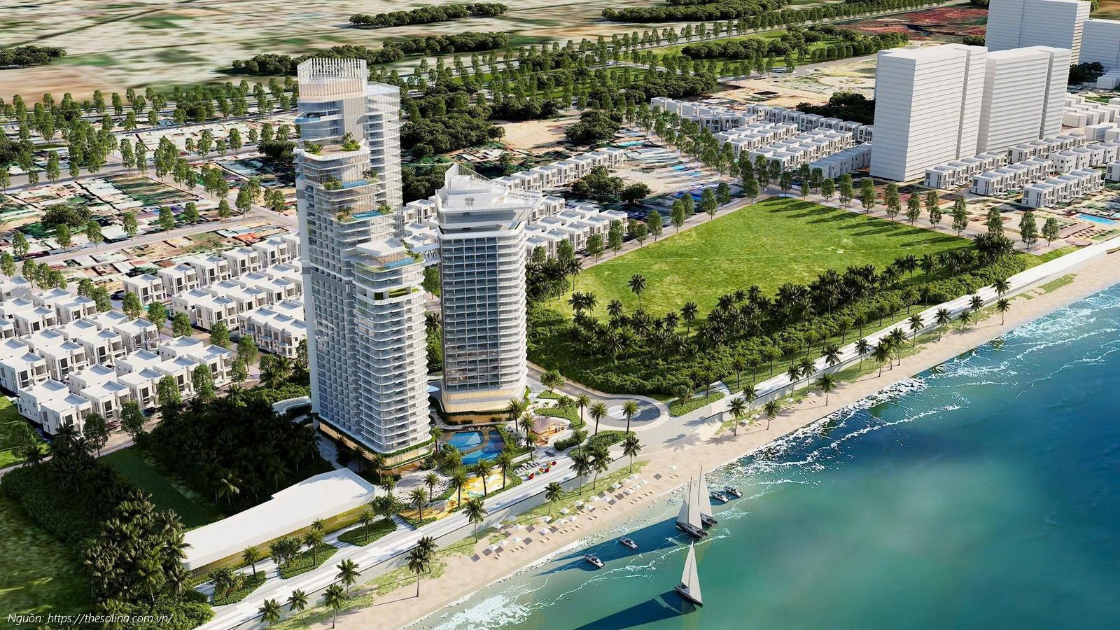 Phối Cảnh Tổng Thể Dự án Căn Hộ Solina Vũng Tàu