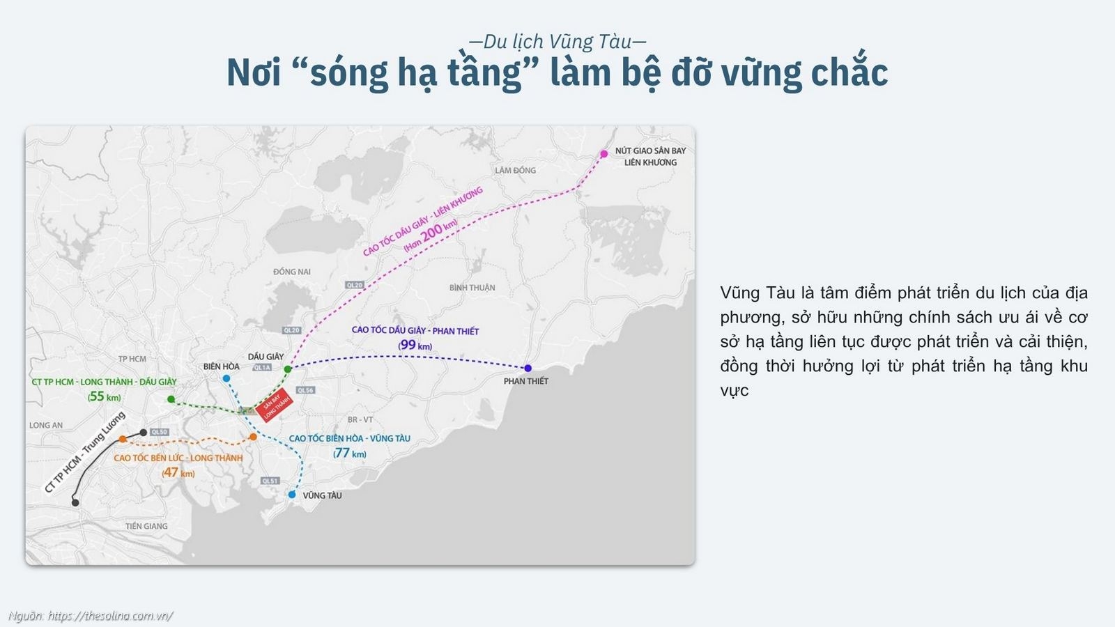 "sóng Hạ Tầng" Các Tuyến Cao Tốc Kết Nối đến Vũng Tàu