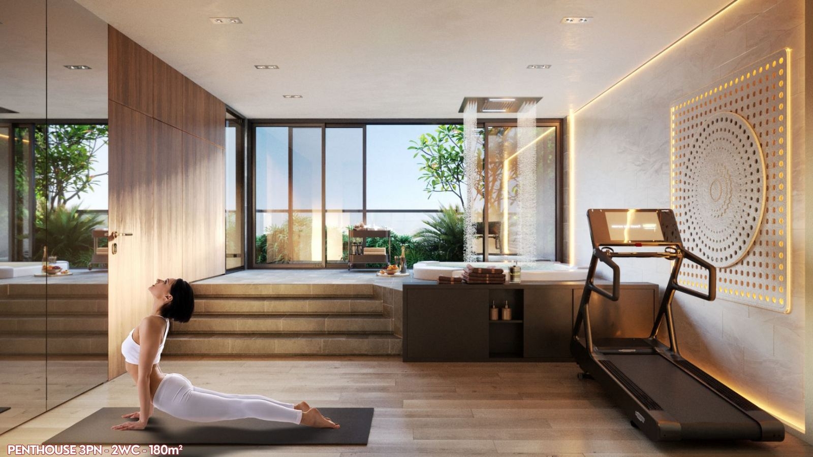 Penthouse Sky Bridge Gamuda Land Diện Tích 180m² (3pn 2wc).