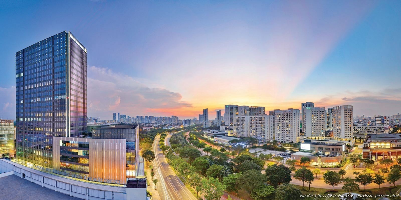 Trung tâm tài chính Phú Mỹ Hưng gần dự án Vlasta Premier Quận 7