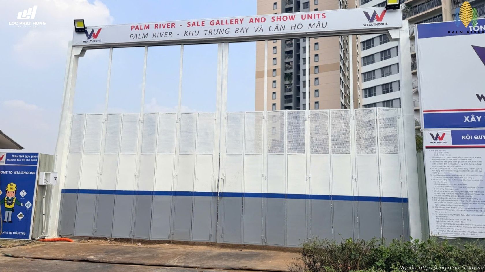 Tiến Độ Xây Dựng Dự Án Palm River Quận 2 Mới Nhất Tháng 02/2026