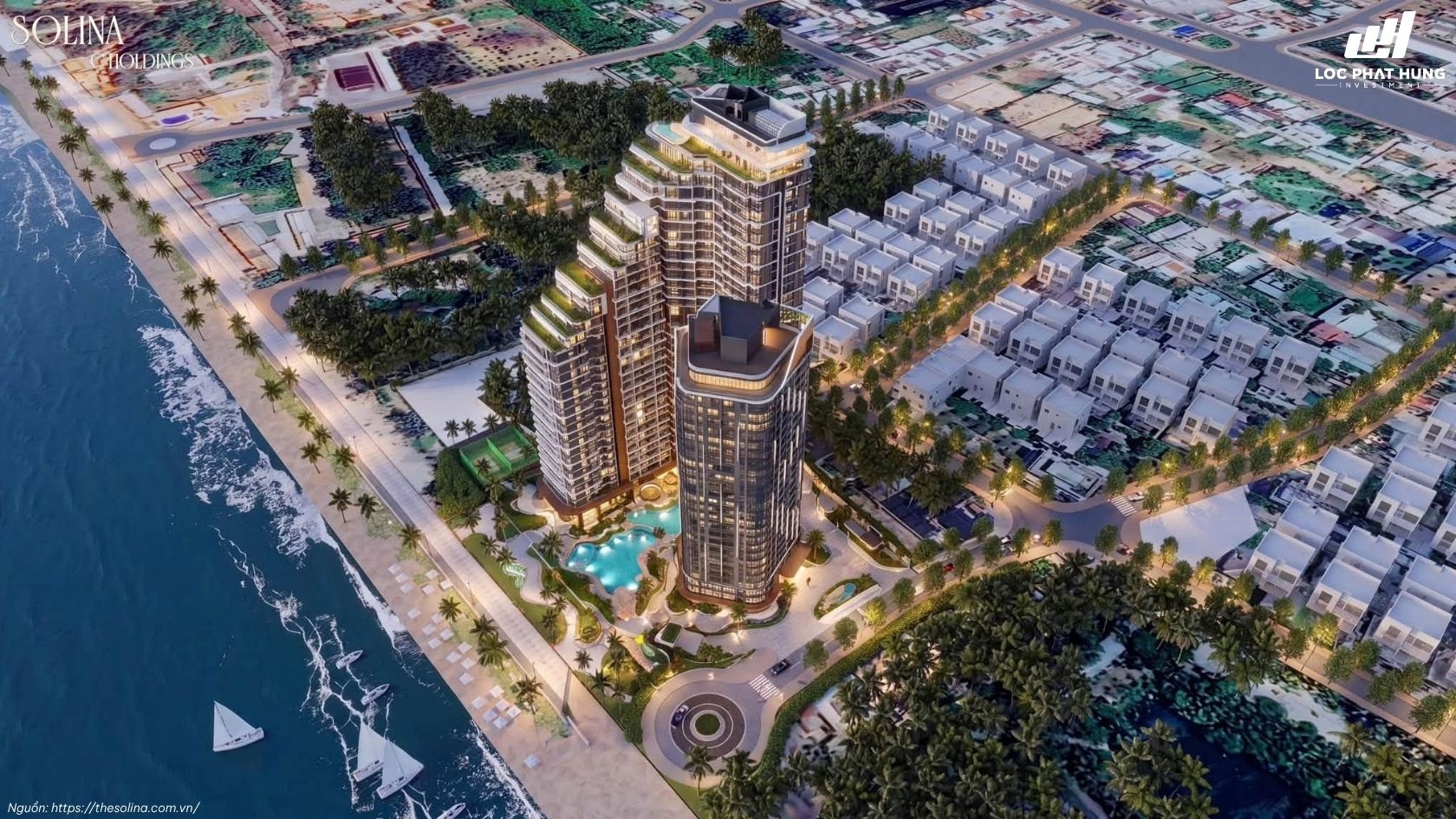 Phối Cảnh Căn Hộ The Solina Vũng Tàu C Holdings Chuẩn