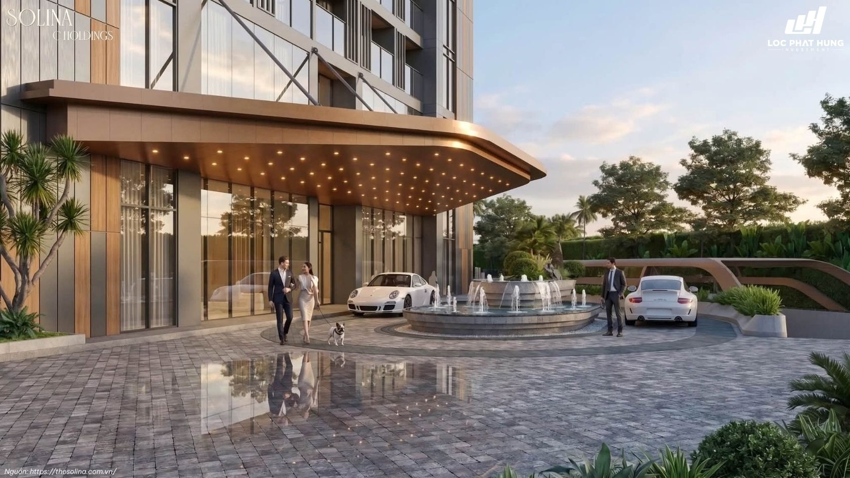Sảnh Đón Căn Hộ The Solina Vũng Tàu C Holdings Chuẩn Vip