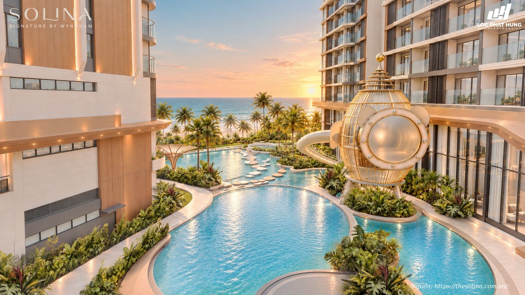 Phối Cảnh Tổng Thể Căn Hộ Solina Vũng Tàu
