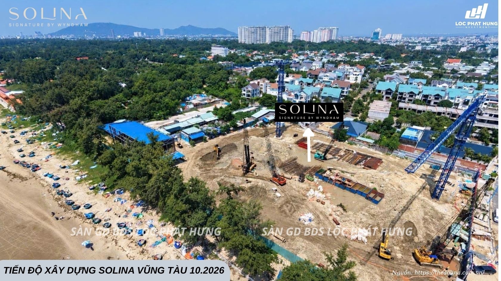 Tiến Độ Xây Dựng Solina Vũng Tàu 10.2026