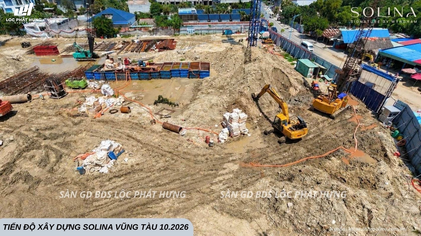 Tiến Độ Xây Dựng Solina Vũng Tàu 10.2026